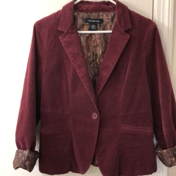 Calvin Klein Jeans corduroy jacket - Picture 1 of 8